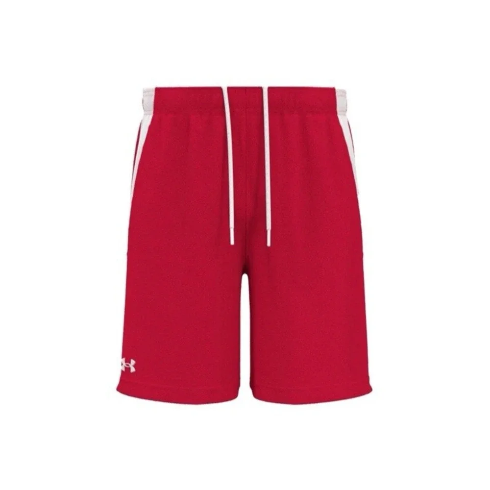 Under Armour Mens Shorts Red 2XL Tech Vent 8.5